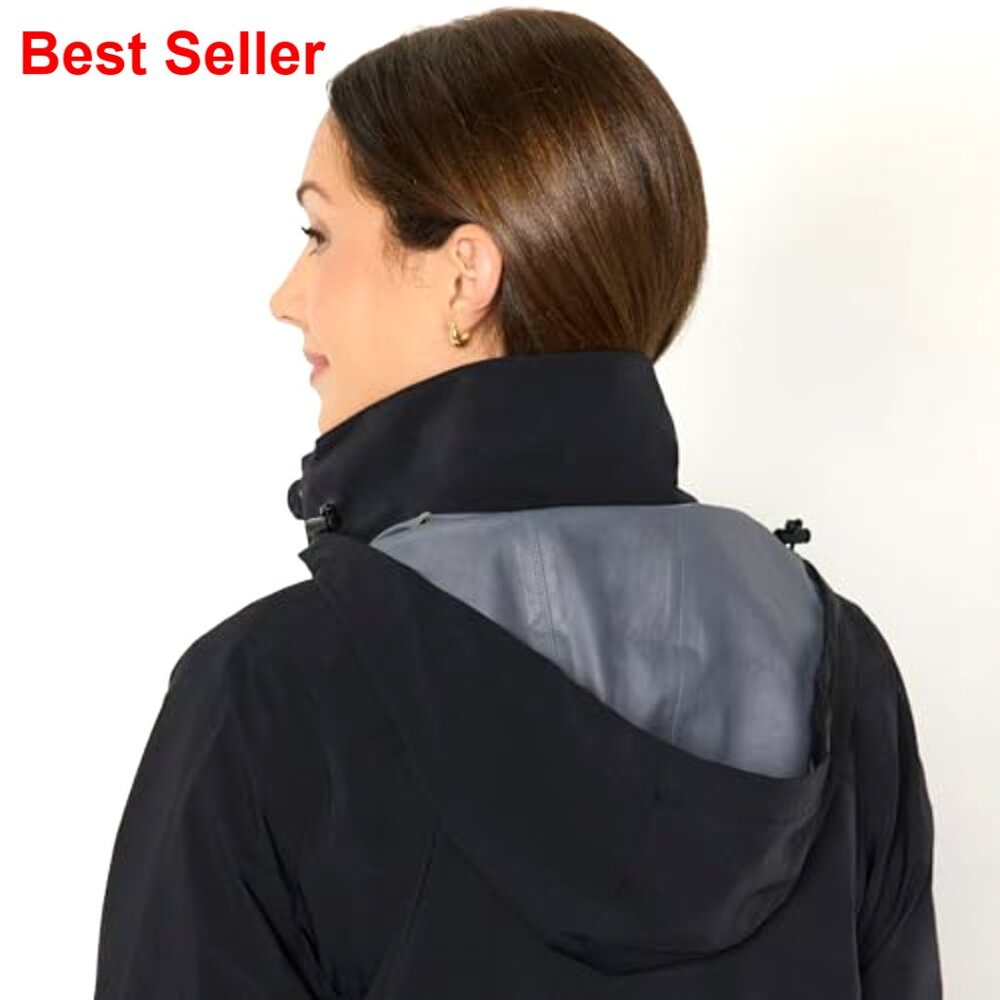 Regular-Fit Packable Lightweight Waterproof Rain … - image 4